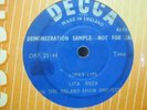 RECORD 7” Demonstration Sample LITA ROZA  LUCKY LIPS 1269