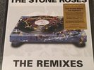The Stone Roses The Remixes Ltd Edition Numbered Clear & Red Swirl Double LP