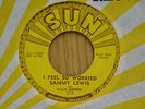 Sammy Lewis 45 So Long Baby Goodbye bw I Feel Worried on Sun