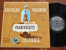 Paganini Caprices/Kreisler Favorites - Zino Francescatti Violin - NM ML 4219 LP