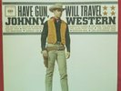 VINTAGE COUNTRY NM 1962 LP HAVE GUN WILL TRAVEL JOHNNY WESTERN  COLUMBIA 6 Eye