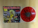 IRON MAIDEN - KILLERS - GLOBUS CZECH PRESS - RED SPLATTER VINYL LP - RARE