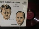 Poetry Readings in the Cellar -- Fantasy Records Hi-Fi Sampler  -  2 Jazz Lps
