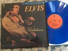 ELVIS PRESLEY   TO KNOW HIM IS TO LOVE HIM LP   BLACK BELT RECORDS   BLUE VINYL