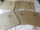 LED ZEPPELIN - IN THROUGH THE OUT DOOR. COMPLETE SET OF 6 x UK VINYL ALBUMS