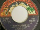 Original Modern Soul 45/ Gloria Scott 