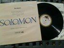 SOLOMON 'BEETHOVEN CONCERTO NO.1 IN C MAJOR, OP.15' 1958 G/c HMV ASD 294  EX+