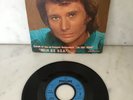Johnny Hallyday 45 t comme si je devais mourir demain écrit en rose orangé rare