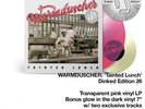 Warmduscher Tainted Lunch Ltd Dinked Edition TRANSLUCENT PINK Vinyl LP New
