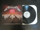 METALLICA MASTER OF PUPPETS ELEKTRA 60439 WLP HYPE STICKER STAMP HARVARD 1986