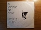 VIOLETA PARRA El Folclore de Chile RARE URUGUAY 2 LP FOLK PROTEST