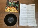 Iron Maiden Holy Smoke 7” 1990 Vinyl With Press Release NWOBHM