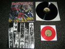 METAL  1 Lp  IRON MAIDEN  THE NUMBER OF THE BEAST mit  RED SINGLE