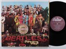 BEATLES Sgt Peppers Lonely Hearts Club CAPITOL LP VG+/VG++ purple label insert