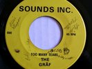 Rare 60's NC Garage Psych 45 THE GRAF Too Many Tears / Midnight Hour SOUNDS INC.