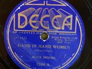 Decca 7380 Alice Moore HAND IN HAND WOMEN 1937  78rpm  Blues E-/V+