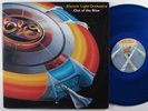 ELECTRIC LIGHT ORCHESTRA Out Of The Blue JET 2XLP VG+ uk blue vinyl w/ poster