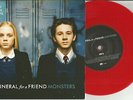 FUNERAL FOR A FRIEND Monsters w/ UNRELEASED EUROPE RED 7 INCH vinyl Single 45