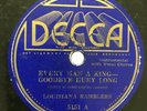 Louisiana Ramblers 10'' 78 Every Man A King Goodbye Huey Long / LSU Football