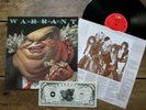 WARRANT - DIRTY ROTTEN FILTHY STINKING RICH (1989) Vinyl, LP Promo Bucks NM-