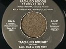 **HEAR ** RAUL DIAZ & DON TOSTI PACHUCO BOOGIE Latin Soul Low Rider 45