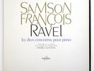 SAXF 836 SAMSON FRANCOIS & CLUYTENS Ravel piano french 1962 DELUXE STEREO LP
