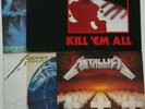 6x Metallica Vinyl: 5 Lp + 1 Ep Master of Puppets, Kill 'em All, ...