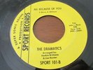THE DRAMATICS RARE DETROIT NORTHERN SOUL 45 ON SPORT LBL ALL BECAUSE OF YOU