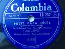 78 RPM TINO ROSSI - Petit papa Noel - Destins - COLUMBIA LF 232