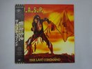 W.A.S.P. The Last Command Capitol ECS-91134 Japan PROMO VINYL LP OBI