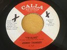 1968 JOHNNY THUNDER I'M ALIVE VERBAL EXPRESSIONAS CALLA 45 PSYCH SOUL FUNK  VG++