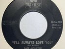 60s Northern Soul - SAM MOULTRIE - I'll always love you - US WARREN VG