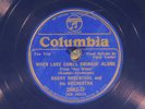 78 RPM -- Columbia blue shellac lot. 5 78s 1933-34, mostly E, Jazz - Dance Band