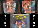 A Nightmare On Elm Street Part 1, 2 & 3 Vinyl Soundtrack MINT Horror Autographed