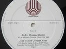 BACH Solo Cello Suite B.1010 QUEYRAS / YSAYE Violin Sonata 2 MORGENSTERN Private