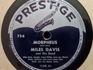 Jazz/Bop 78 RPM MILES DAVIS - Blue Room/Morpheus PRESTIGE 128 SONNY ROLLINS E-