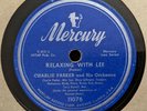 78 RPM CHARLIE PARKER Relaxing With Lee/Leap Frog MERCURY 11076 THELONIOUS MONK