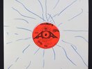 SUN RA Outer Reach Intensity-Energy LP Saturn Rare Cosmic Jazz Hand Drawn Art M-