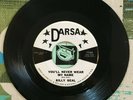 Billy Beal 45 You'll Never Wear My Name 1963 New Mexico Country Darsa M-