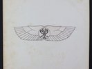 SUN RA Space Probe LP El Saturn 14200 Rare Cosmic Jazz Original Paste-On Art M-