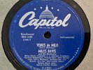 Jazz/Bop 78 RPM MILES DAVIS - Venus de Milo CAPITOL 7-1221 E/E+ LEE KONITZ