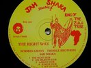 JAH SHAKA The Right Way NORMAN GRANT REGGAE ORIG LP