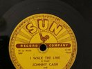 Johnny Cash I Walk the Line/Get Rhythm 241 78 RPM Sun Records
