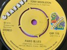 Northern Soul 45 Tony Middleton- Paris Blues- UK Grapevine