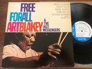 ART BLAKEY & THE JAZZ MESSENGERS-FREE FOR ALL LP-BLUE NOTE-STEREO-NY-EAR-DG-ORIG