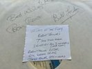 ROBIN TROWER Vinyl LP Victims of the Fury AUTOGRAPHED BY ALL 3 CHR 1215 1980