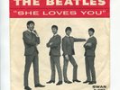 THE BEATLES She Loves You on Swan 45 Picture Sleeve Only No Record