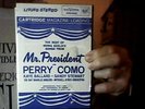PERRY COMO MR PRESIDENT RCA KPS4045 STEREO CARTRIDGE MAGAZINE LOADING SEALED NEW