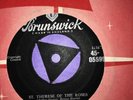 BILLY WARD + DOMINOES  UK Brunswick 1956 TRI CENTRE  7