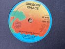 Gregory Isaacs Night Nurse  / Material Man 1982 Press Rare